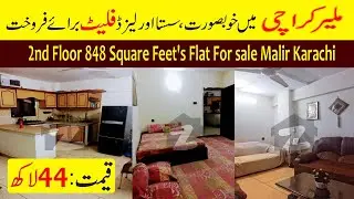 Flat For Sale 848 Square Feet's Jinnah Garden, Malir, Karachi, Sindh