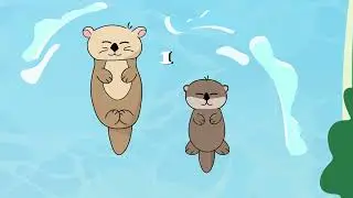Otter Meditation 🦦 5-Minute Mindfulness for Kids 𓆉𓆝 𓆟 𓆞 𓆝 𓆟𓇼