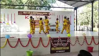 Students performance on foundation Day z✨✨🤪#kvsfoundationdaysong/vedio