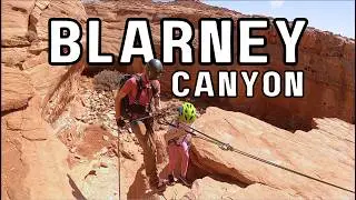 Technical Slot Canyon with a Kid | Canyoneering Blarney Canyon, Utah