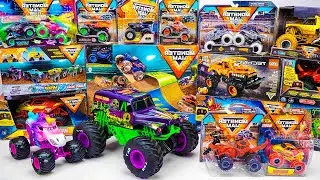 Monster Jam Collection Unboxing Review | Monster Jam Champ Ramp Freestyle Playset