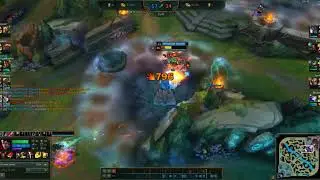 League of Legends Urf Full crit Darius Oneshot
