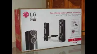 LG LHB675 XBOOM Home Theater System Unboxing