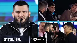 WAR OF WORDS! Artur Beterbiev & Eddie Hearn CLASH during final press conference 🍿👀 #BeterbievBivol