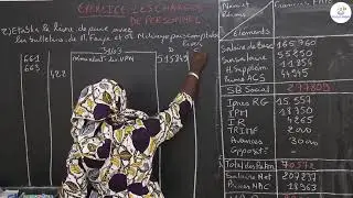 Exercices - Seconde STEG - Comptabilité : les charges de personnel / Suite 1 / Mme diop