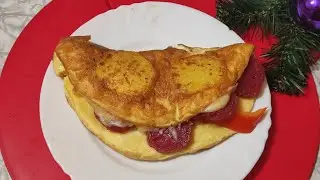 Завтрак на сковороде быстро, вкусно, питательно!