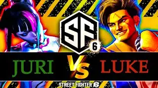 Street Fighter 6 | Juri vs Luke | PC Gameplay