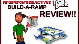 Teck Deck Build-A-Ramp (Picnic Table) Review!