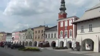 Svitavy - náměstí / Zwittau - Hauptplatz / Czech Republic /HD / 29.5.2016
