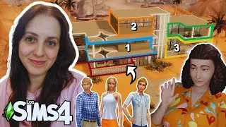 IRIA vive en CASA DE LOS DEL SOLAR en un APARTAMENTO 🏡||  LOS SIMS 4