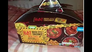 Lets try ASDA's Hot Chicken Phall Curry