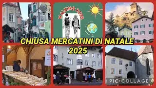 CHIUSA MERCATINI DI NATALE 2025