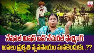 The main objective of the National Mission on Natural Farming...Why do we need natural farming?