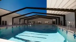 Aquatics and Events Center Concept at Wes Howard Memorial Sports Park