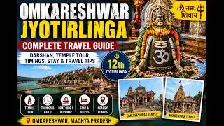 Omkareshwar – The Island of Lord Shiva | Spiritual Journey on River Narmada🌊🔱