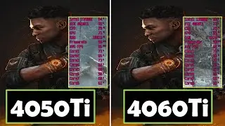 Gaming on the RTX 4050 Ti vs 4060 Ti Across All Genres