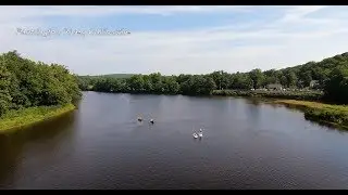 Nutmeg TV Drone - Farmington River in Collinsville