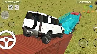 Indian Vehicles Simulator 3d: Drive Defender Car And Truck Transport #defender #truck #tractor