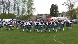 Banchory 2017 - Fraserburgh RBL Grade 4 winners at the North of Scotland Pipe Band Championships