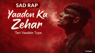 Yaadon Ka Zehar | Sad Rap Song | Teri Yaadein Type | Emotional Hindi Rap ai singen (official music)