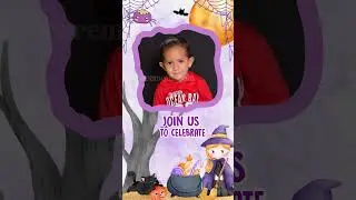 The Cutest Halloween Invite Ever 🎃