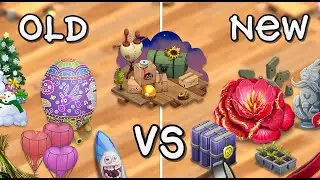 NEW Seasonal Shanty Changes - Island Comparison (My Singing Monsters)