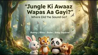 Jungles Ki Awaz | Bunny Bittu Bobo| Cartoon Story for Kids | BBB Kid Land