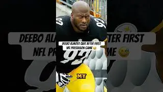 Deebo damn near quit playing football after his first #NFL preseason game 😅😂 #DeeboAndJoe