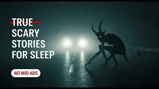 True Scary Stories for Sleep | Black Screen | Gentle Rain Fall | Night 2