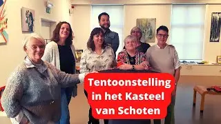 TENTOONSTELLING RIA NYS EN CURSISTEN IN KASTEEL VAN SCHOTEN #1400
