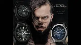 Samsung Gear S3/Gear Sport Analogue Watchface by Broda -FREE for a Limited Time! Jibber Jab Reviews!