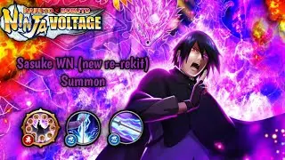 Sasuke Wn (new Re-rekit) Summon | Naruto X Boruto Ninja Voltage