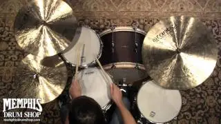 C&C Custom Player Date I Be Bop Drum Set 20/12/14 - Walnut Satin Stain