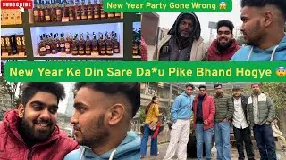 New Year Party Gone Wrong 😂🍻 | Saare Bhand! |No Clickbait |Ashwin Yadav | Vlog |