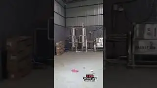 Bottle Manufacturing Plant setup by Bharat Ion Exchange #water #mineralwaterplant#bottlingplant