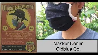 Oldblue Denim Mask Type 1 (Masker Denim) Review