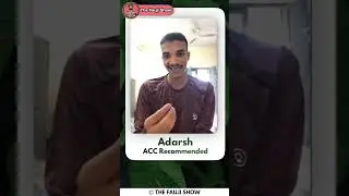 Becoming a Jawan to an Officer | ACC Recommended Candidate LAC Adarsh shares ACC Exam Pattern #acc