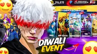 Free Fire 2025 Diwali Carnival 🥳 - 17,000 Diamonds💎 For These Old Rare Items 🔥