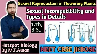 Lecture 21 Class 12 Biology Ch.2- Sexual Incompatibility/Self Sterility Simply Easy- NEET CBSE