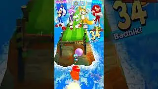 Sonic 🆚 Knuckle 🆚 Silver 🆚 Miles Per Hour [tails] Gameplay - Who Is Best?🤔#short