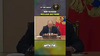 ☢️ MUST WATCH! NEW RUSSIAN NUCLEAR DOCTRINE SHOWN! #nukes #putin #russia #news