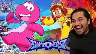 GAMEOVERSE [TRAILER] PILOT REACTION!!!