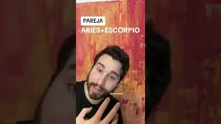Parejas ARIES + ESCORPIO &hearts;️