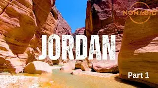 Finding Epic Adventures In Jordan - Wadi Mujib Canyoning - 80km Bike Adventure & Desert fun - Part 1