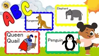 ABC Letters for Kids with Letter Sounds | Full English Alphabet for Preschool & Kindergarten