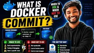 What is Docker Commit? 🐳 | When to Use & When NOT to Use | DevOps Explained