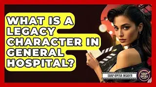 What Is A Legacy Character In General Hospital? - Soap Opera Insider