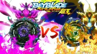 VARIANT LUCIFER VS MIRAGE FAFNIR BEYBLADE BURST SPARKING