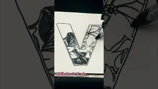 RoboArtLabor - Robot Draw #floral Elegance V 🌸✍️#robotart #drawing #robot #plotter #digitalart #art