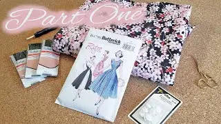 🔴Butterick 4790 LIVE Sew Along, часть 1 || Прямая трансляция